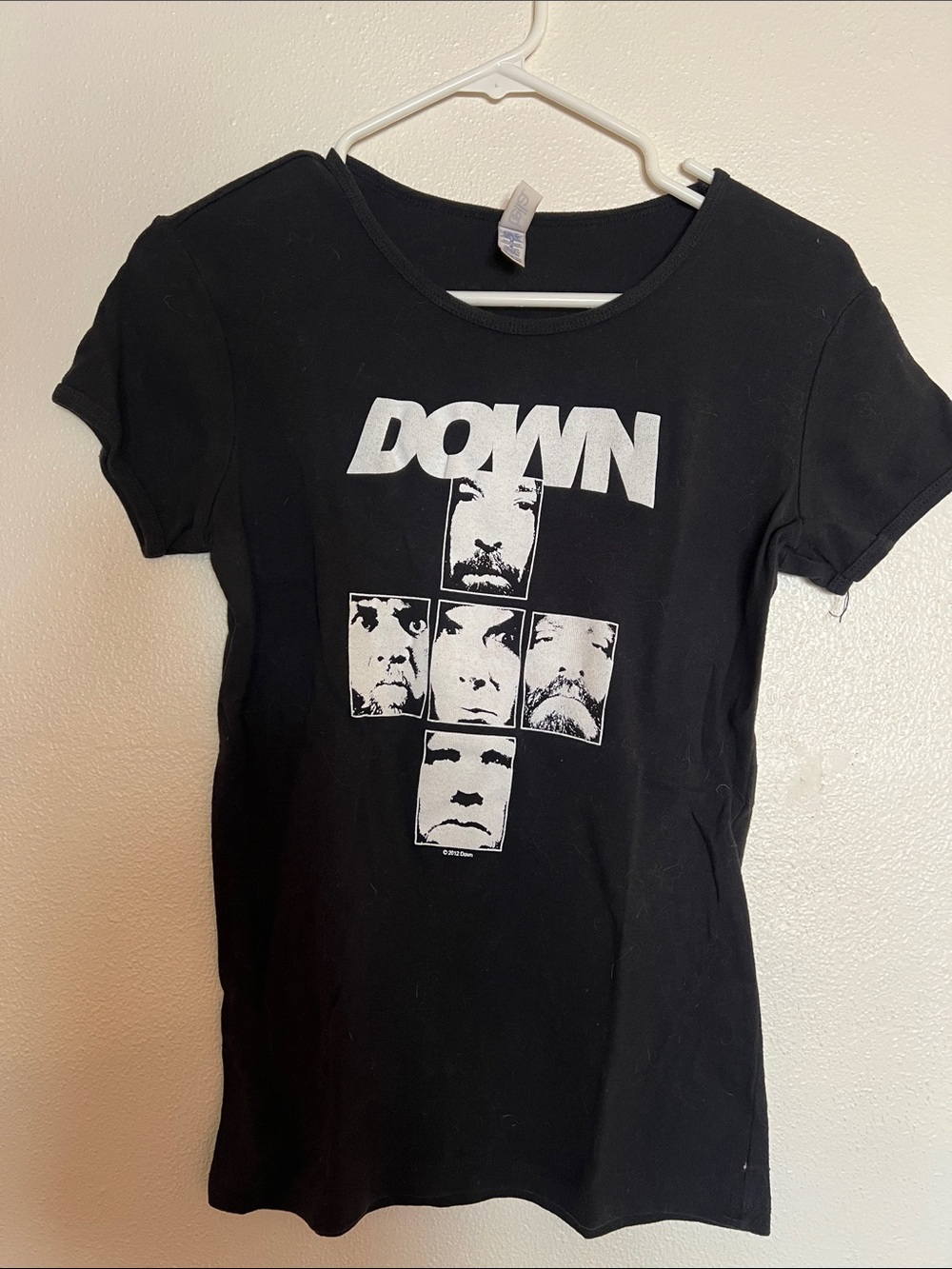 Down band tour shirt for ladies